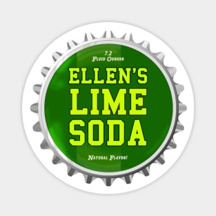 Ellen's Lime Soda Magnet